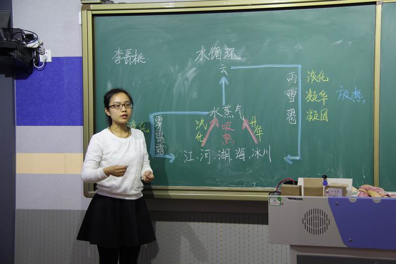 贸大附中教师分类分层培养系列活动之"青年教师课堂教学板书设计"比赛